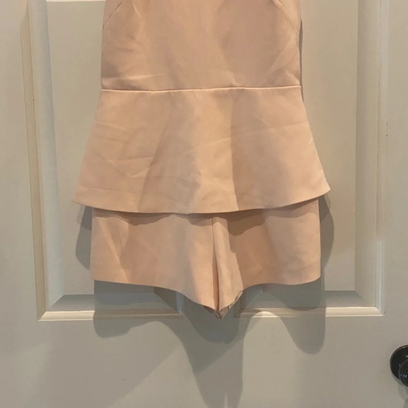 Finders Keepers Strangers In Paradise Playsuit, Blush Pink 16637 - Picture 6 of 14